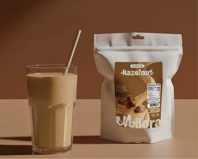 Milora Hazelnut Smoothie Mix Powder