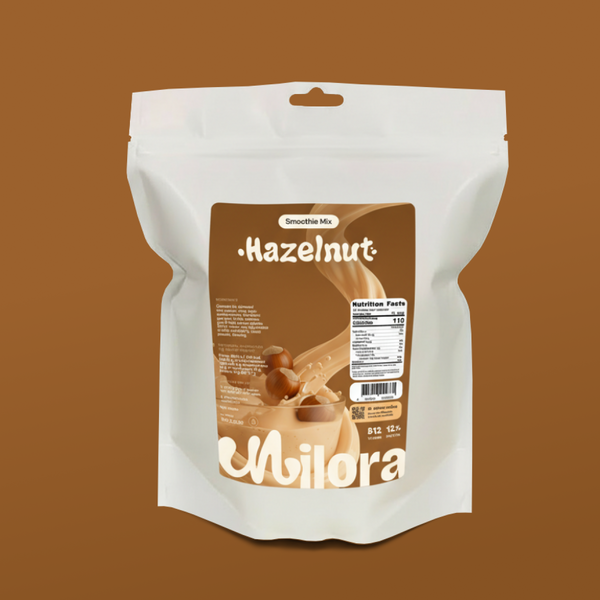 Milora Hazelnut Smoothie Mix Powder