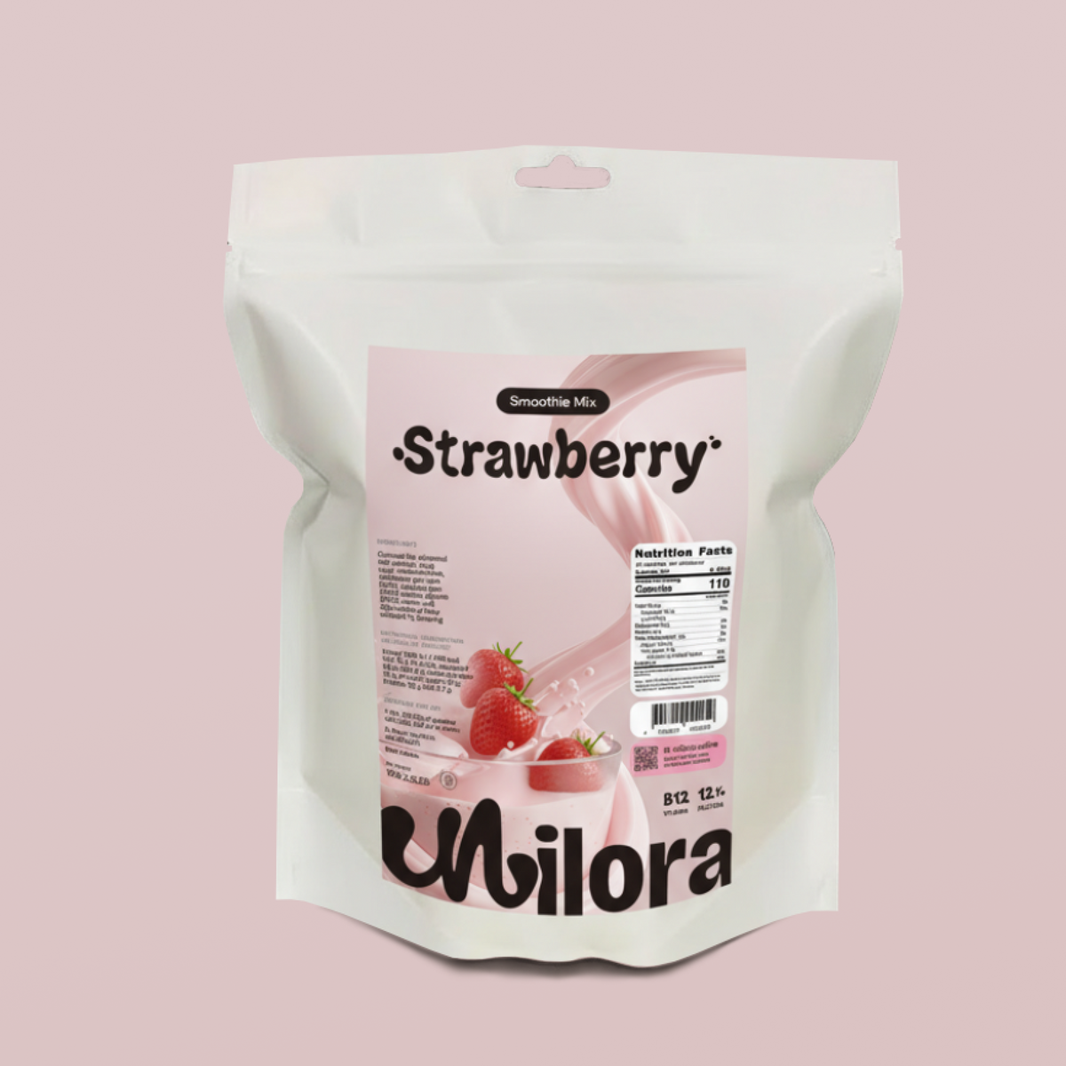 Milora Strawberry Smoothie Mix