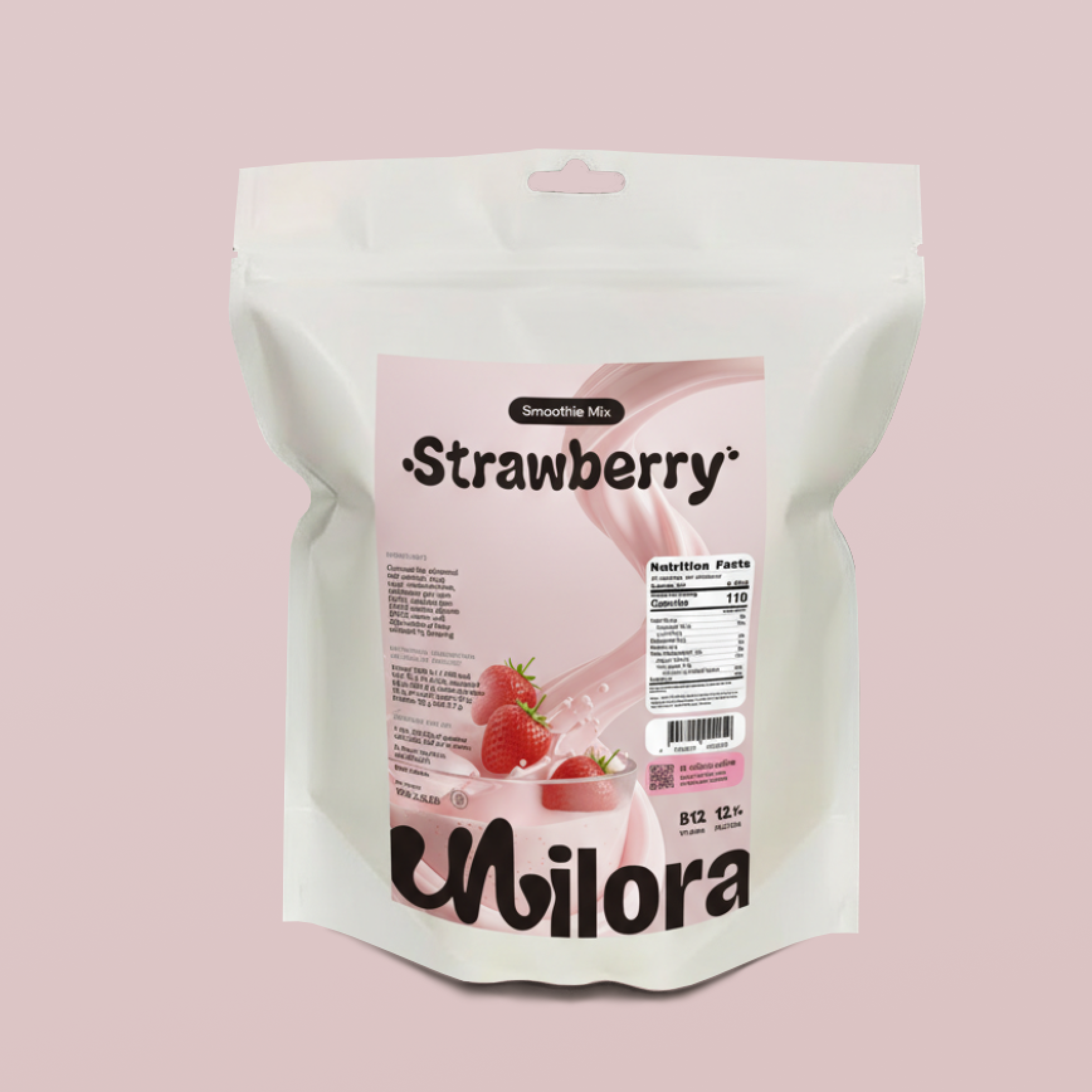 Milora Strawberry Smoothie Mix
